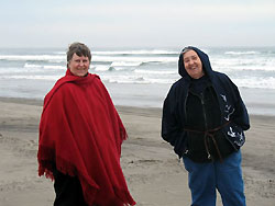 Nel Ward and Sue Hardesty