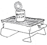 butch outdoor barbeque, a perfect contribution to the lesbian potluck